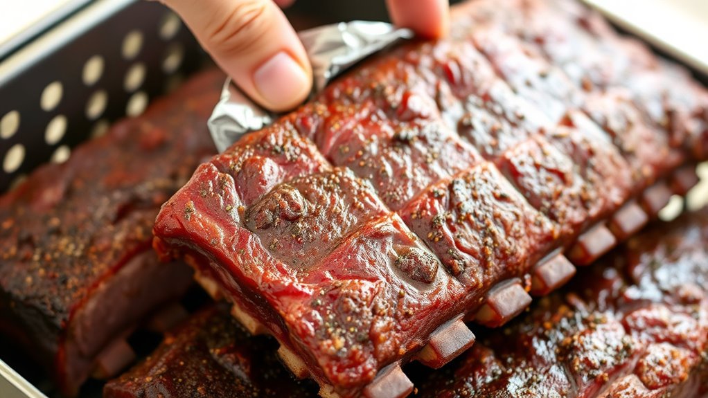 remove membrane season evenly