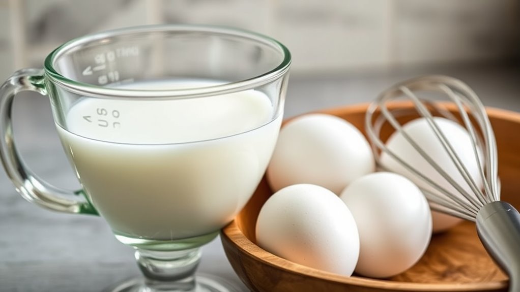 replace whole eggs accurately