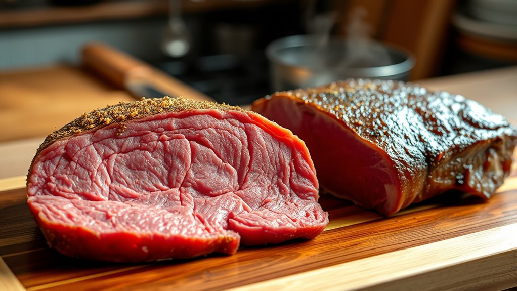 salt cured spiced beef