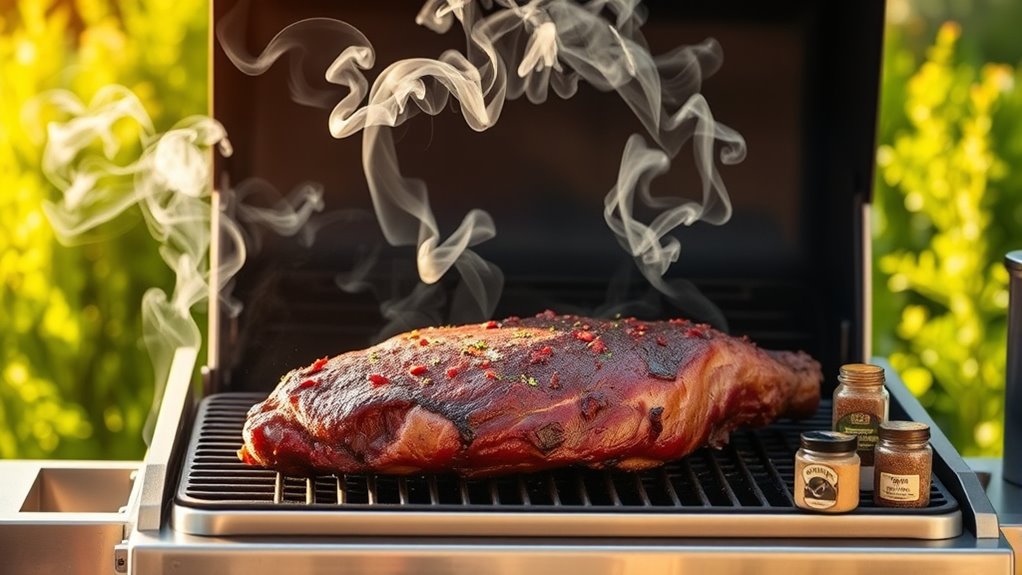 smoke at 250 f monitor