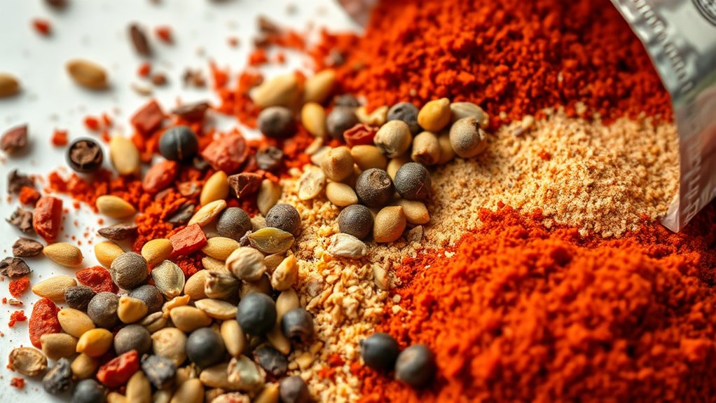 spices create layered flavors