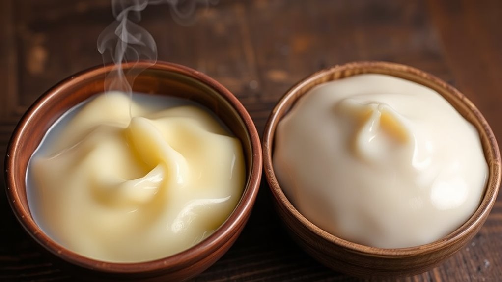 tallow firmer yellowish beefy